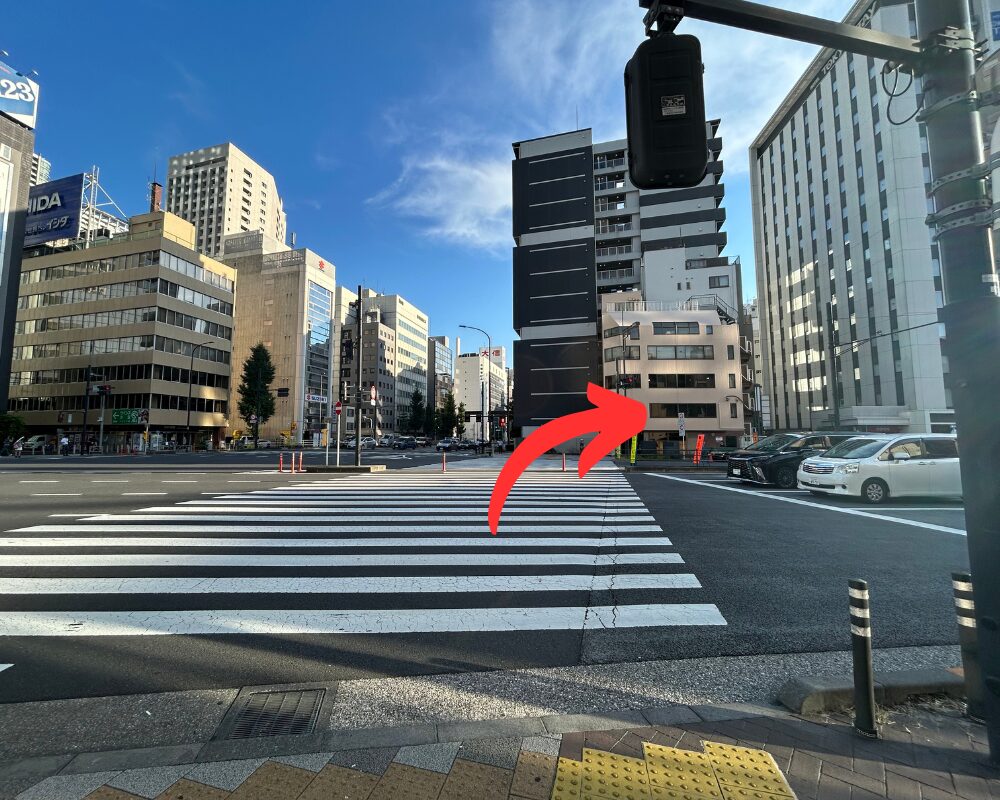 新橋のリラクゼーションスパ・AILINアイリンの道案内7