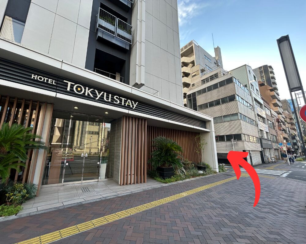 新橋のリラクゼーションスパ・AILINアイリンの道案内1